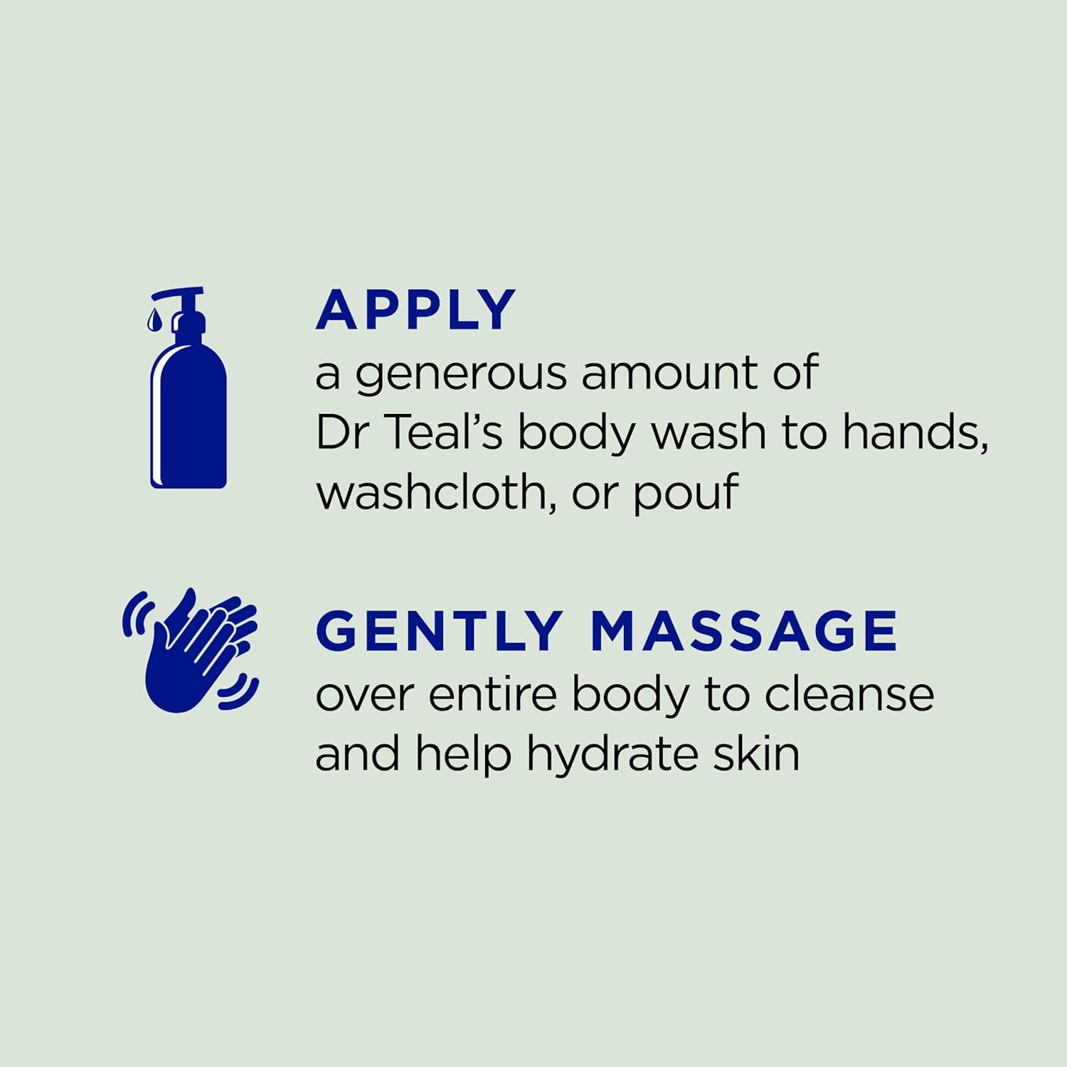 Dr Teal's Body Wash with Pure Epsom Salt, Relax & Relief with Eucalypt