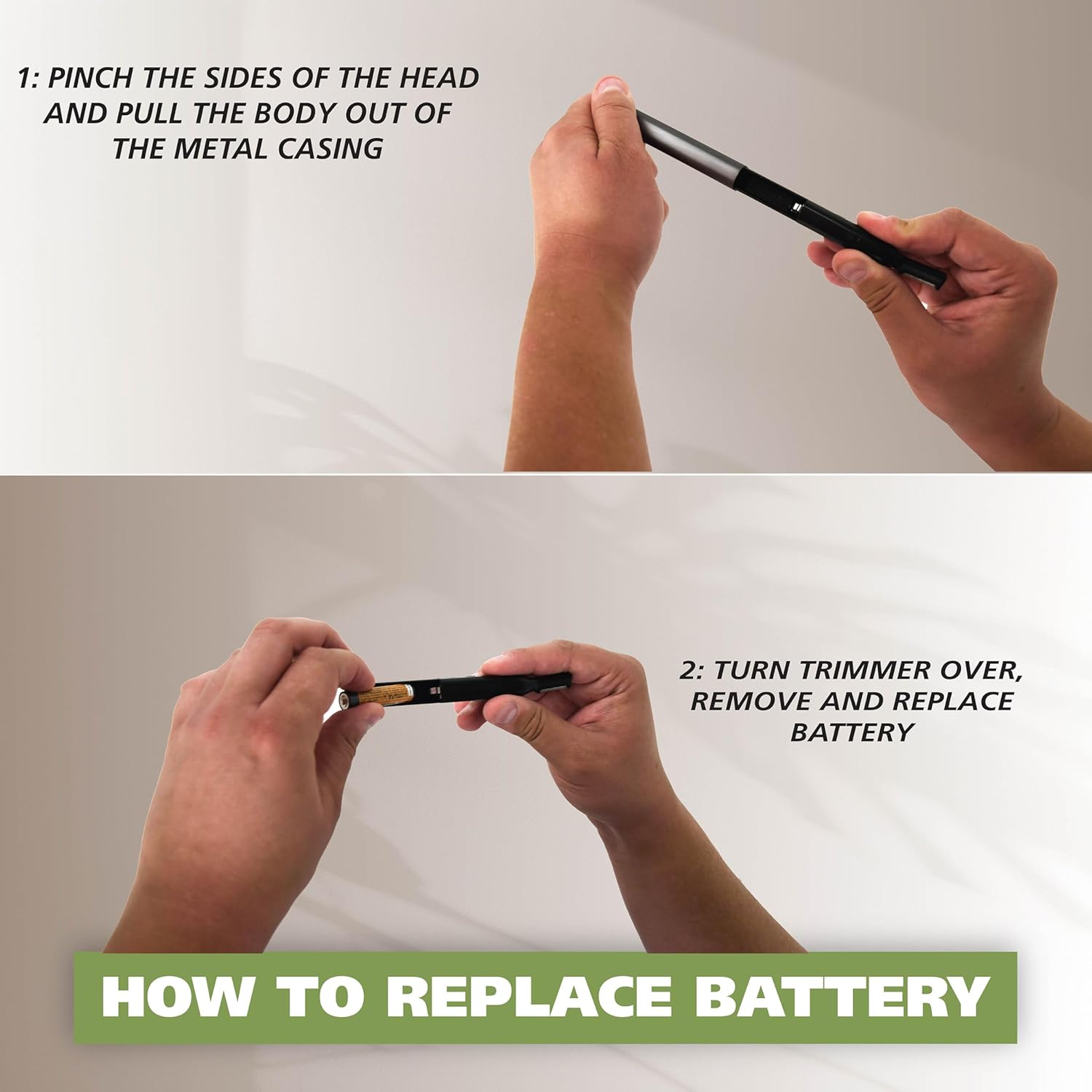 Wahl Micro Groomsman Battery Personal Trimmer for Hygienic Grooming wi