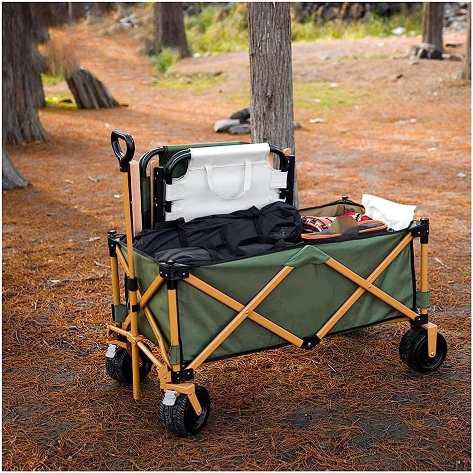 Handcart, Trolley Outdoor Camping Utility Folding Shopping Cart, Foldi