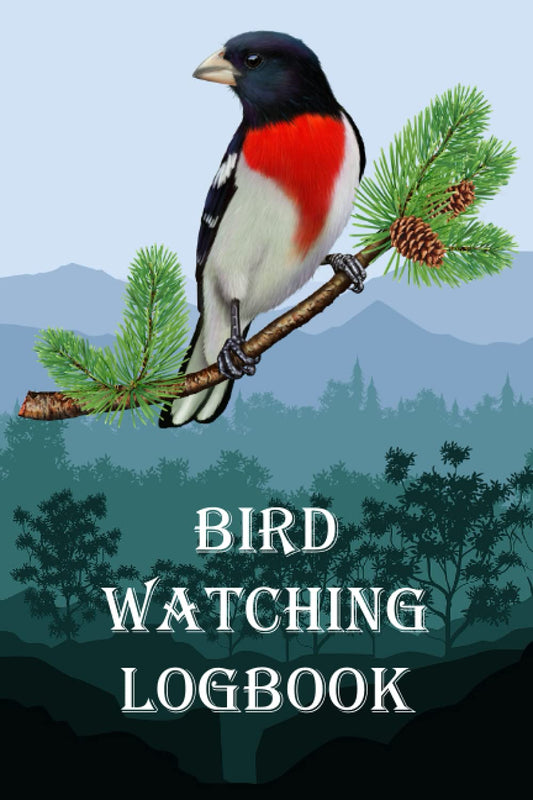 BIRD WATCHING LOGBOOK: Bird Watcher Notebook for Recording Bird Sightings with Sections for Details Photo and Sketch