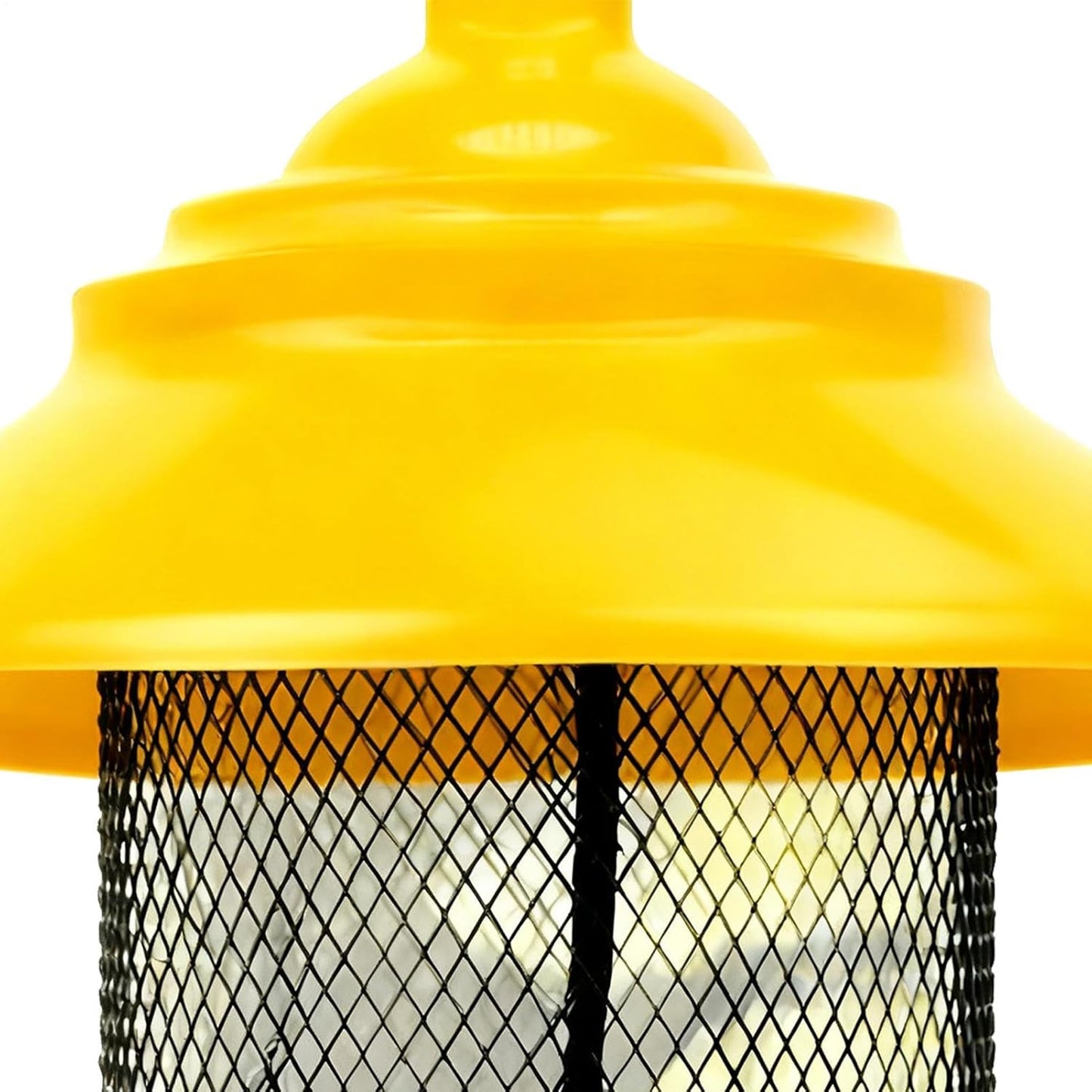 Heavy Duty Finch Feeder, Metal Mesh Feeder, 10 Inch Bird Dispenser wit