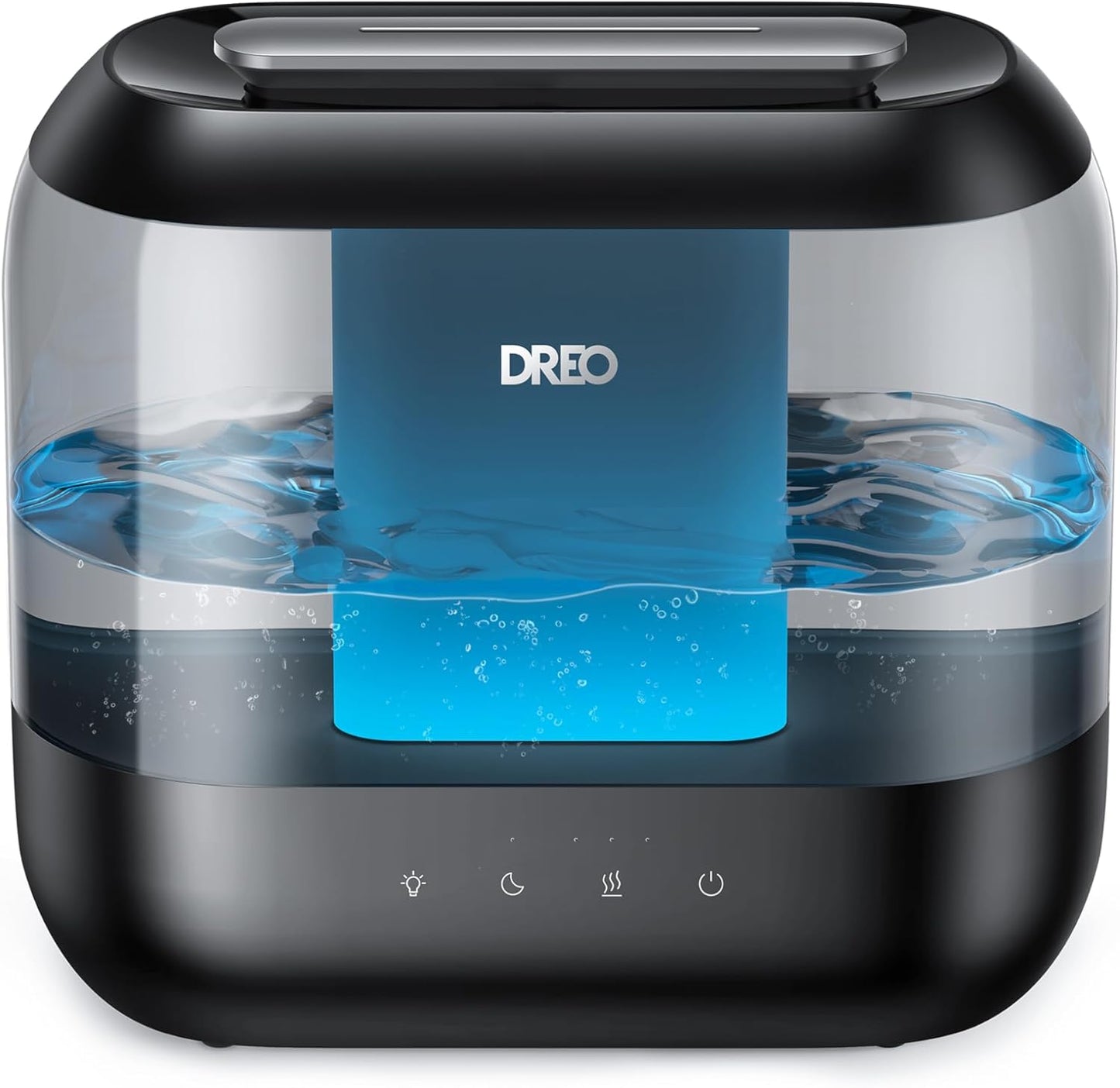 Dreo Humidifiers for Bedroom, 4L Top Fill for Large Room, 36H Runtime,