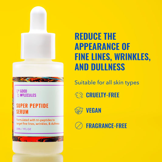 Good Molecules Super Peptide Serum - Anti-aging Facial Serum with Pept
