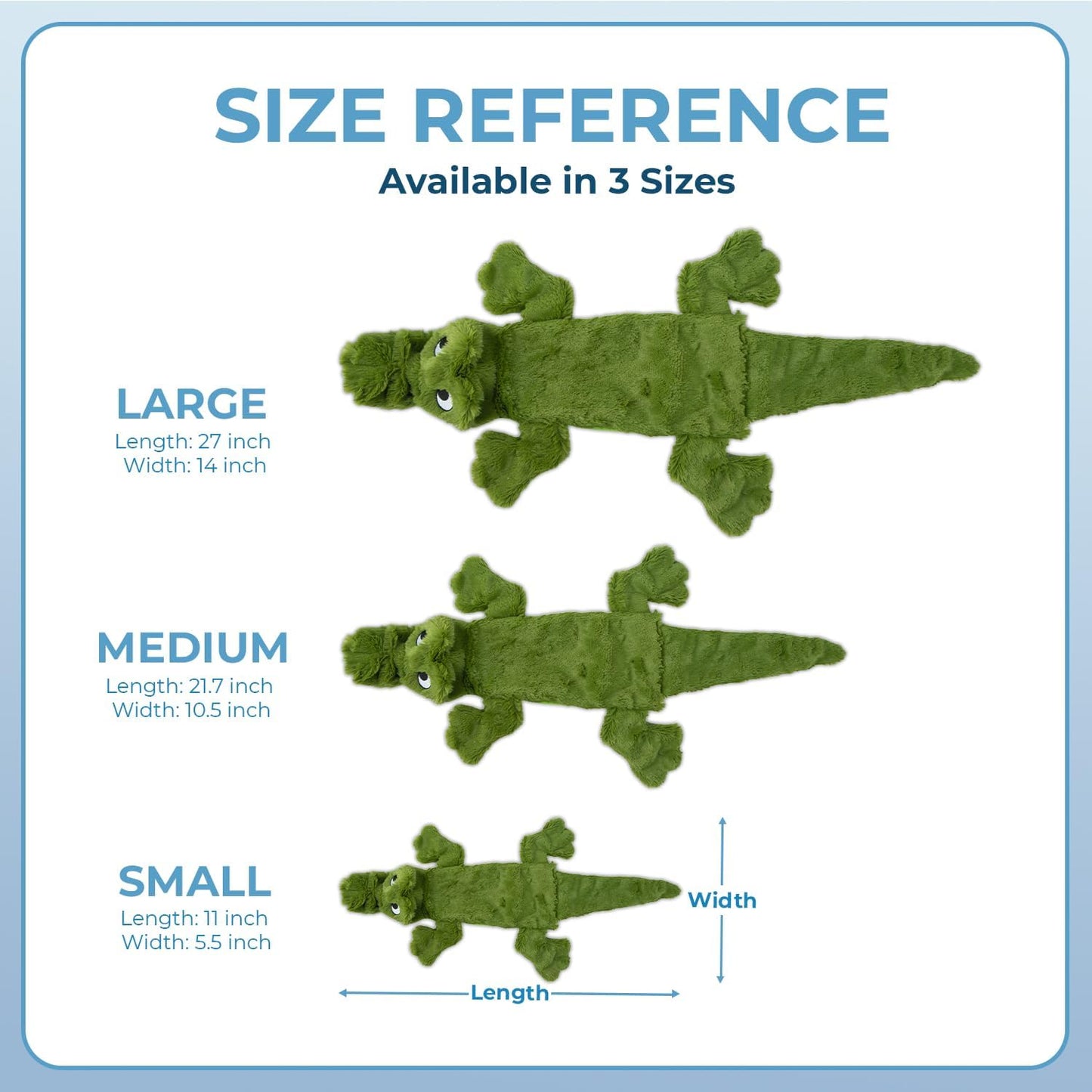 Best Pet Supplies Squeaky Dog Toys with Soft Durable Fabric for Small,