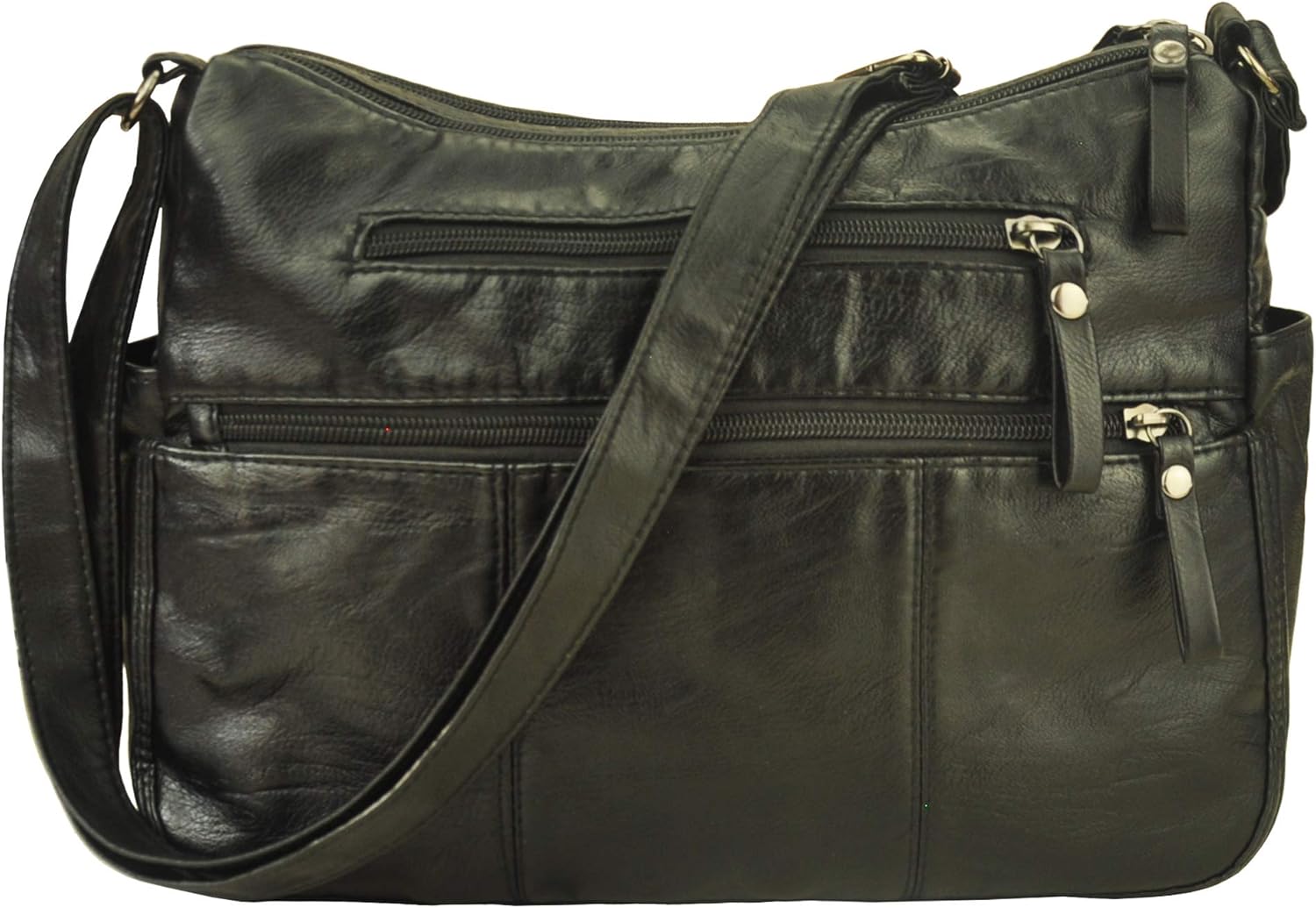 VOLGANIK ROCK Purses for Women Soft PU Leather Shoulder Bag Ladies Cro