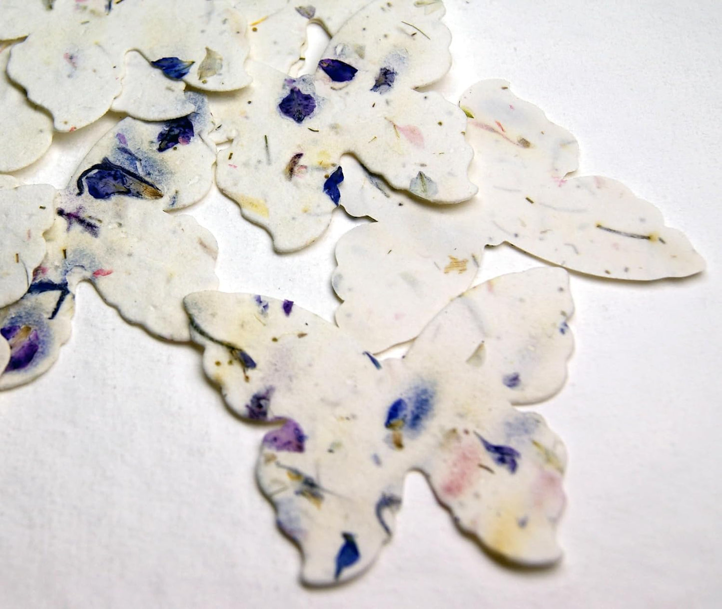 Of The Earth Handmade Paper - Wildflower Seed Paper Butterfly Shape - 