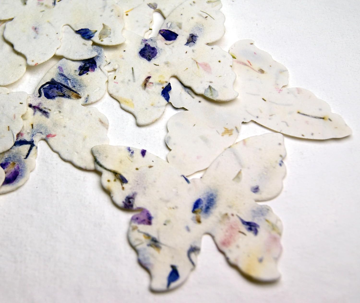 Of The Earth Handmade Paper - Wildflower Seed Paper Butterfly Shape - 