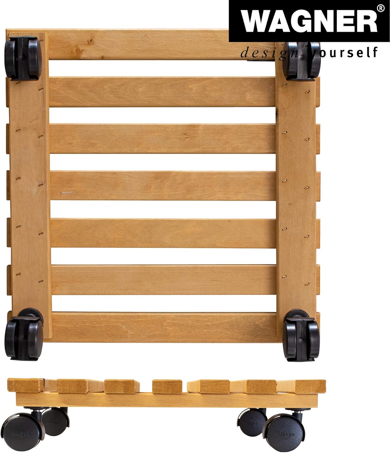 Wagner System 20083501 Multi-Roller Nature Gardening Wagon, Oiled