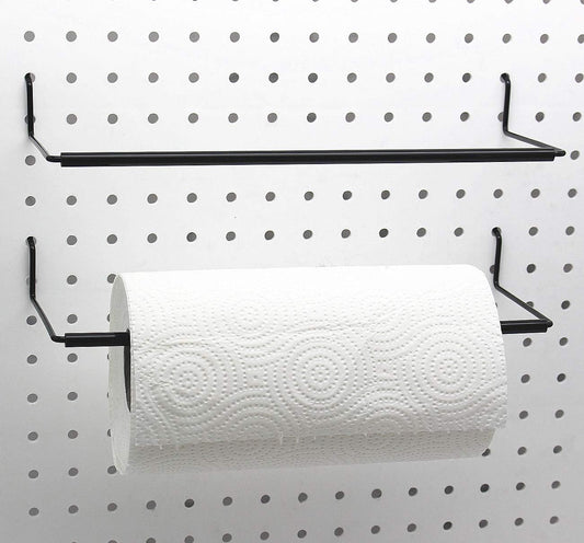 Paper Towel Holder for Pegboard, Extendable, Fit Any Standard Pegboard