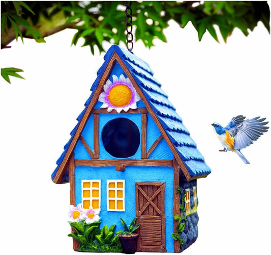 Garden Bird House for Outside Clearance Hanging Outdoors Country Cute 