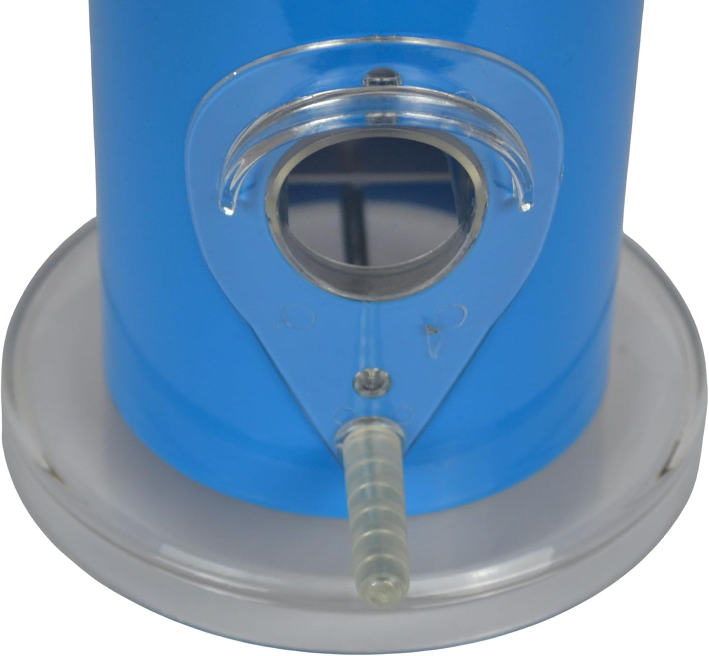 Supa Rutland Wild Bird Seed Feeders, Suitable for Seed and Sunflower Hearts, 4 Port Feeder, Finished in Summer Blue.
