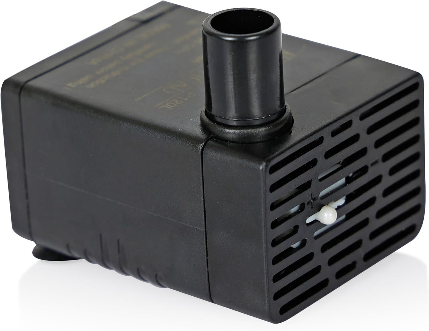 Alpine Corporation Submersible 95 GPH Fountain Pump with 1.5W LED Light for Outdoor Fountains, Birdbaths, Ponds, and Garden Water Features