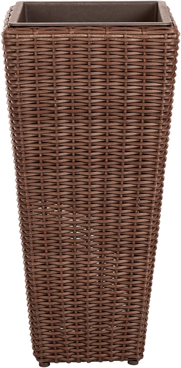 Balkene Home 62501 Alto Wicker All-Weather Planter Set with Liners Tal