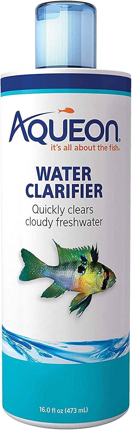 Aqueon Freshwater Aquarium Water Clarifier, Clears Cloudy Fish Tank Wa
