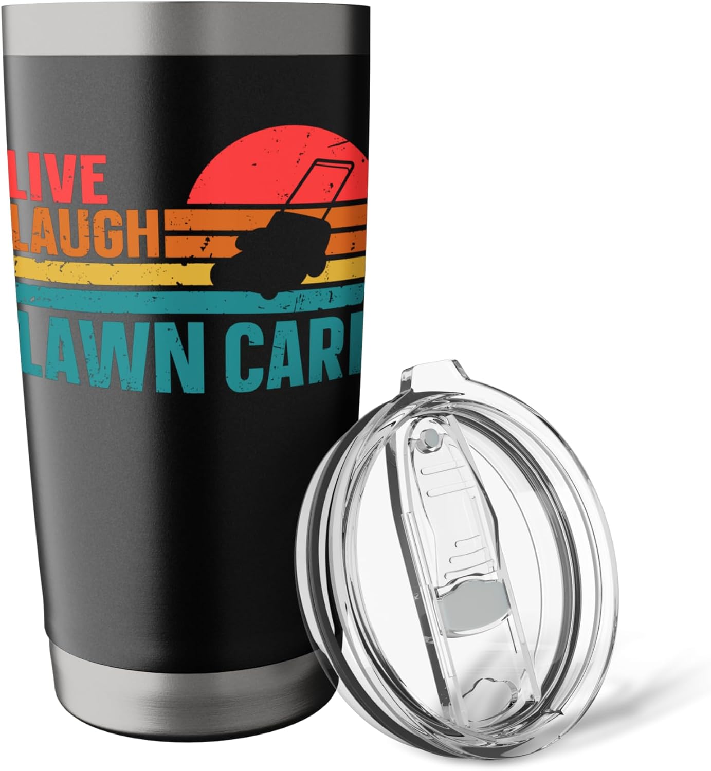 Live Laugh Lawn Care Stainless Steel Insulated Tumbler