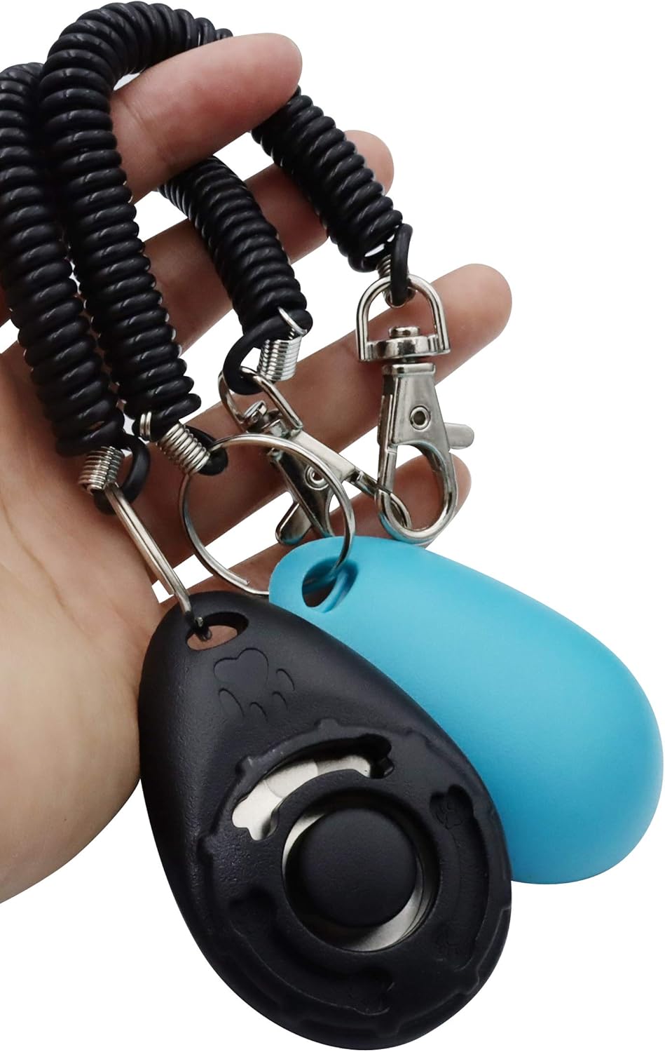 Pet Training Clicker with Wrist Strap - Dog Training Clickers (New Bla