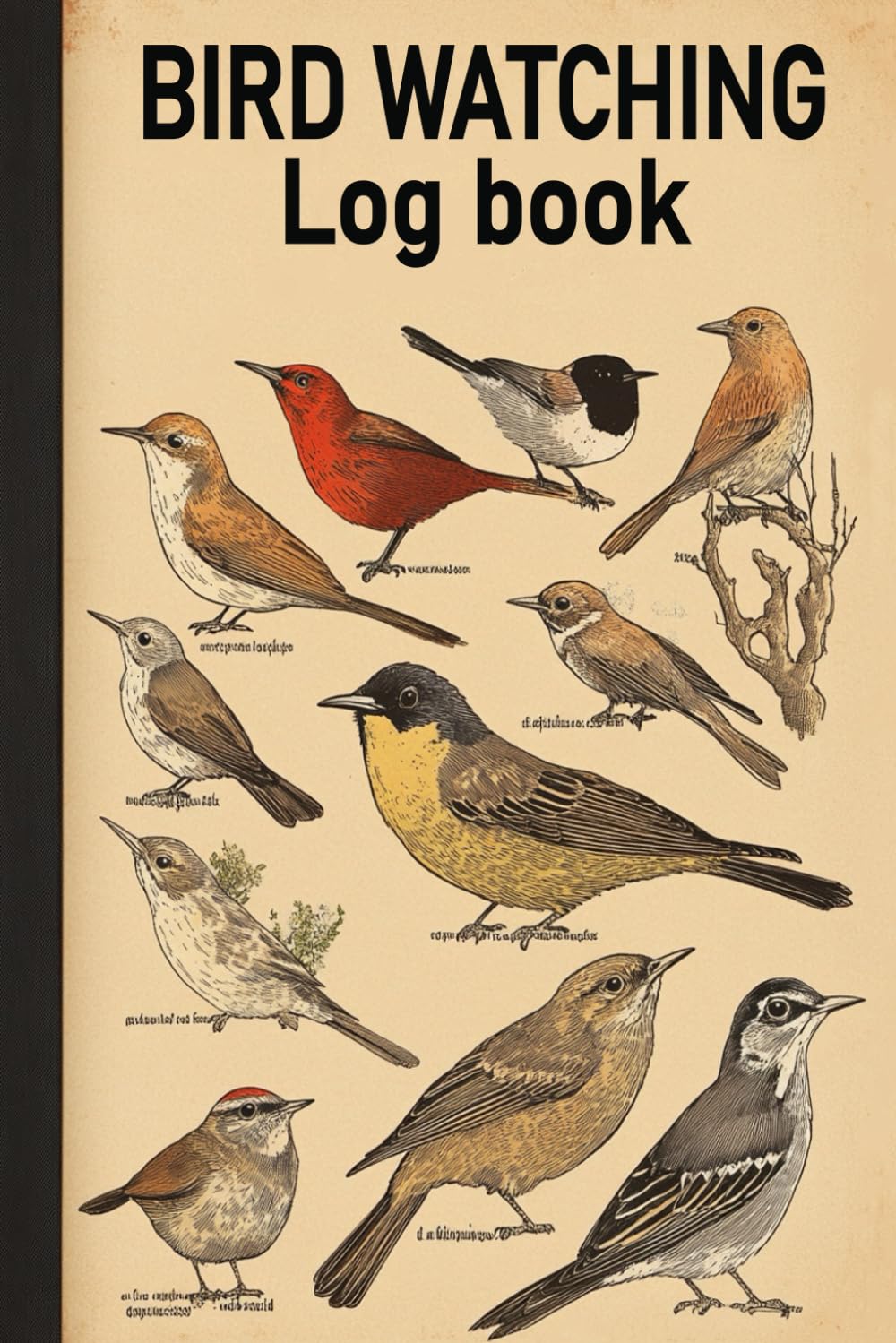 Bird Watching Logbook: A Birdwatching Journal for Birders and Bird Watchers | Track & Record Bird Sightings with This Small Bird Spotter Book | For Adults, Teens, and Kids