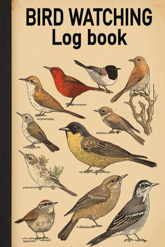 Bird Watching Logbook: A Birdwatching Journal for Birders and Bird Watchers | Track & Record Bird Sightings with This Small Bird Spotter Book | For Adults, Teens, and Kids