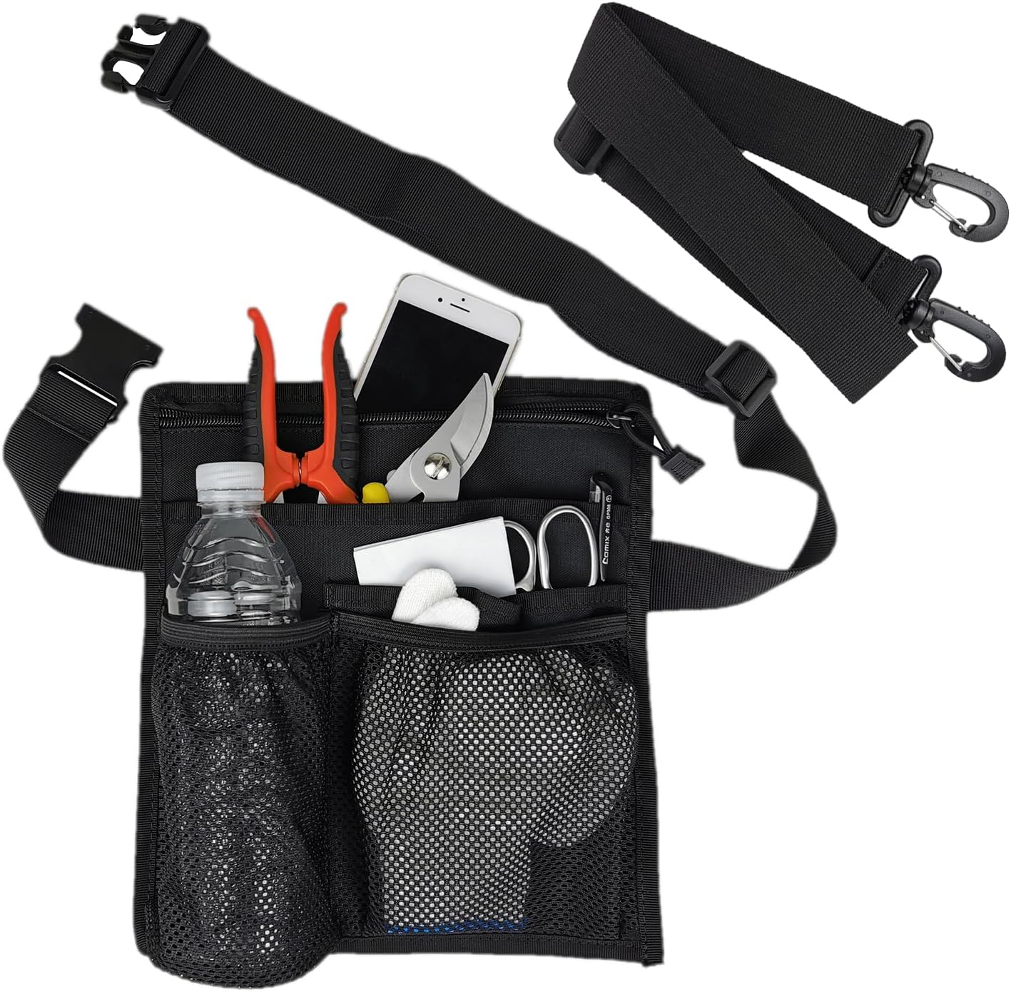Gardening Apron Garden Tool Belt for Women With Pockets Utility Tool W