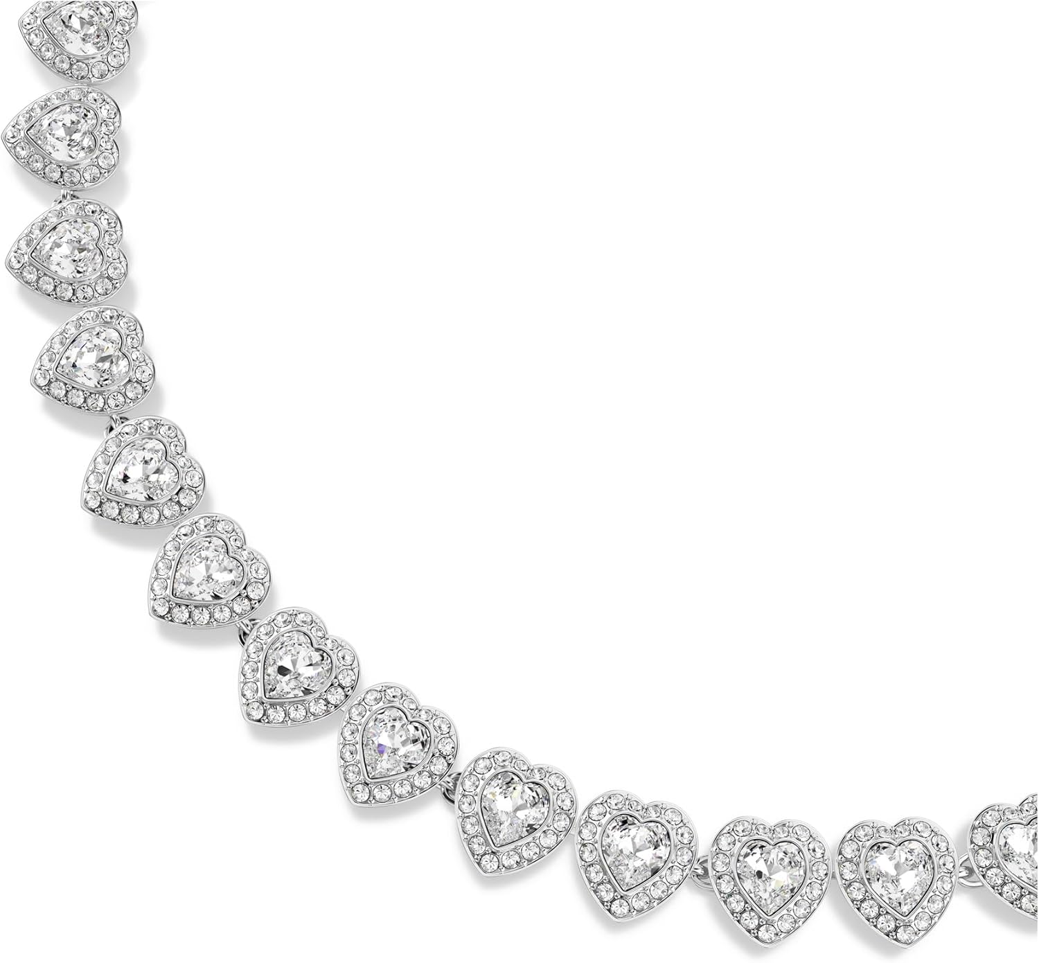 Swarovski Ariana Grande Collection, Clear Crystal & Pearls, Rhodium Fi