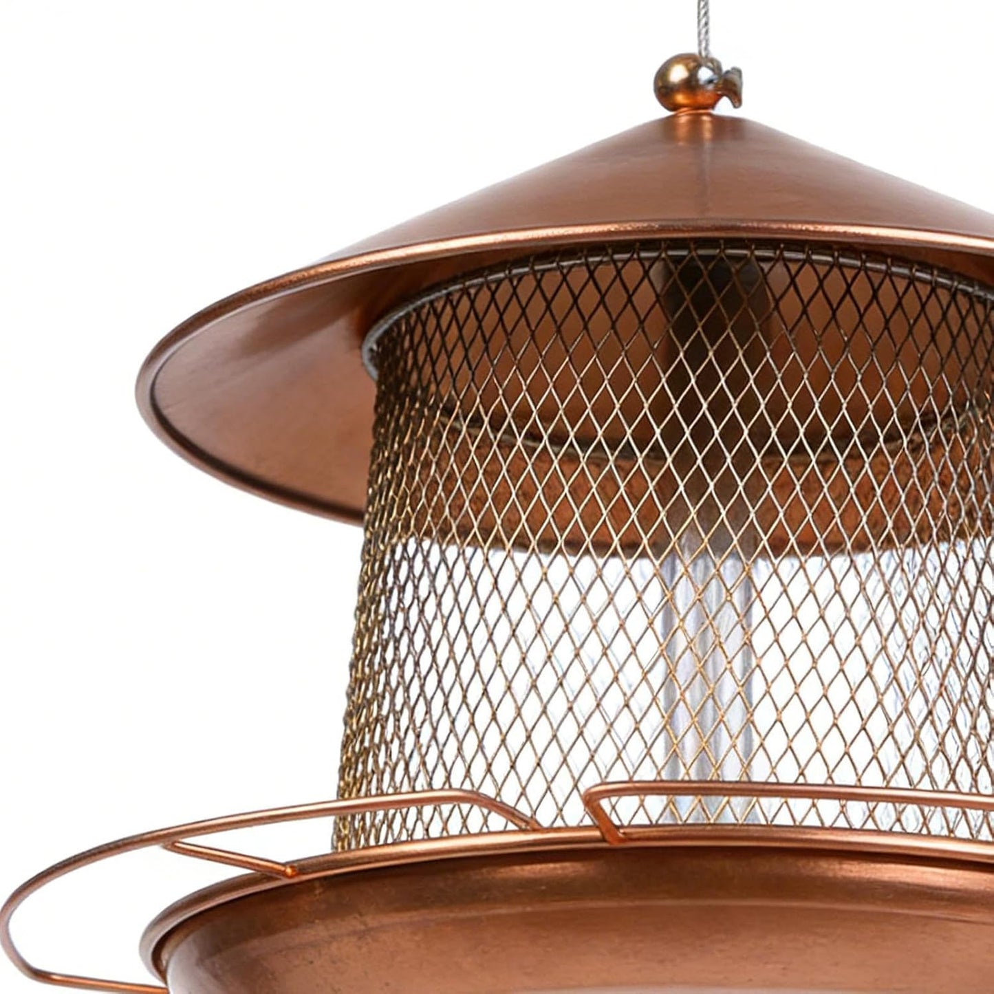 Bird Feeders for Outdoors - Decorative Hangable,Outside Wild Bird Feeding Station,for Finches Robins Sparrows Canary Budgies Backyard Balcony Patio Terrace