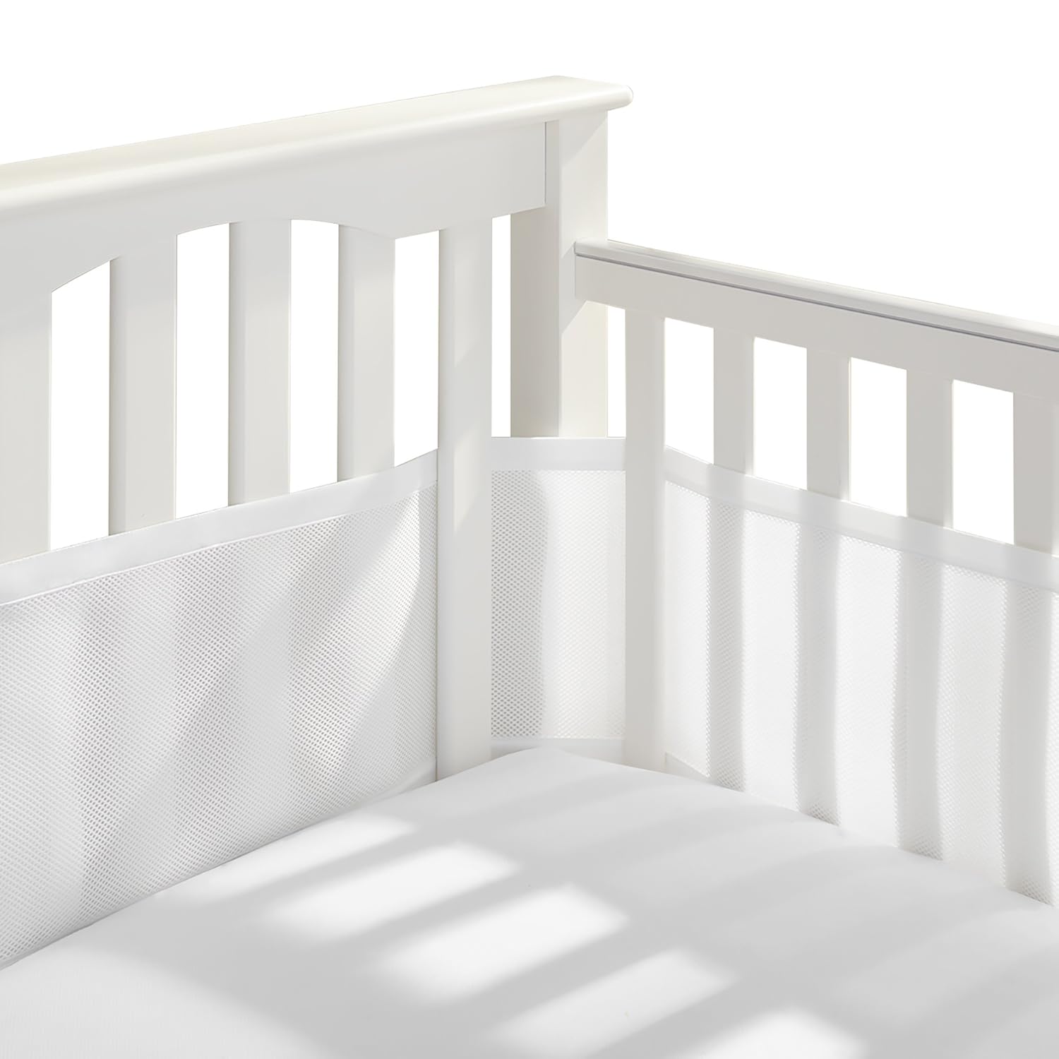 BreathableBaby Breathable Mesh Liner for Full-Size Cribs, Classic 3mm 
