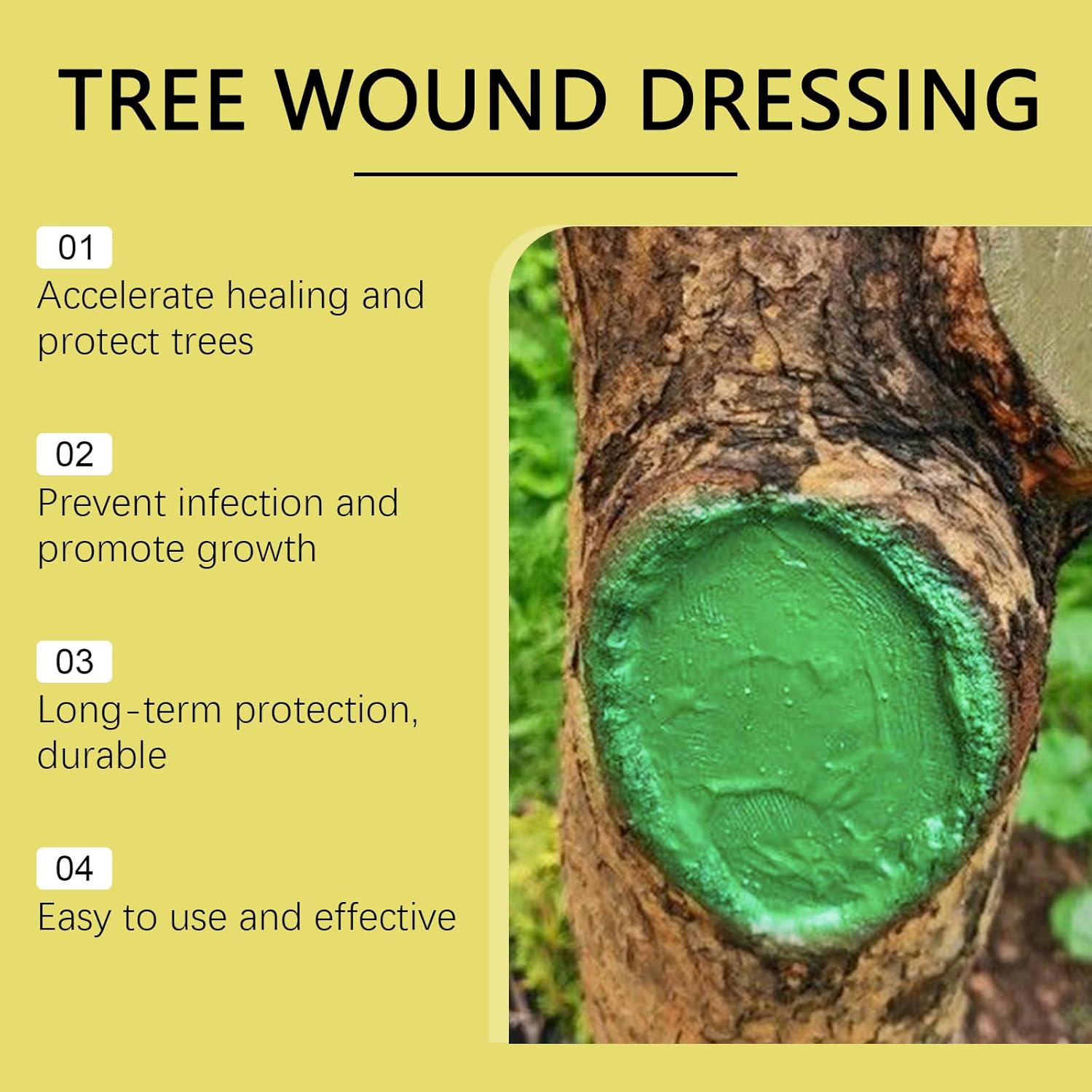 Tree Wound Sealer, Pruning Sealer, Bonsai Tool Multipurpose Garden wit