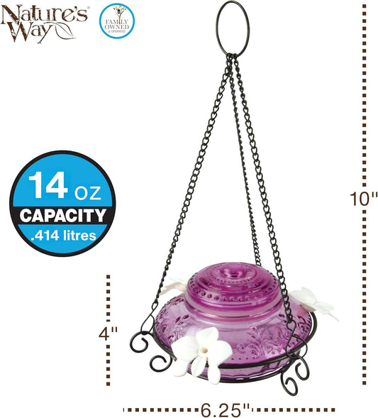 Nature's Way Bird Products ANTHF1 Antique Top-Fill Hummingbird Feeder