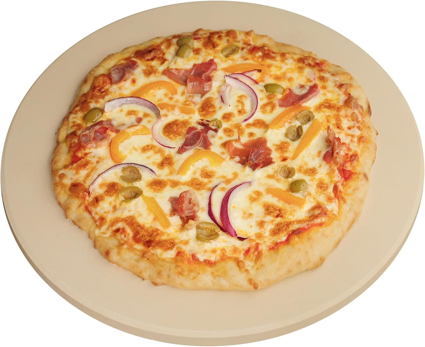 Old Stone Round Pizza Stone, 16-Inch