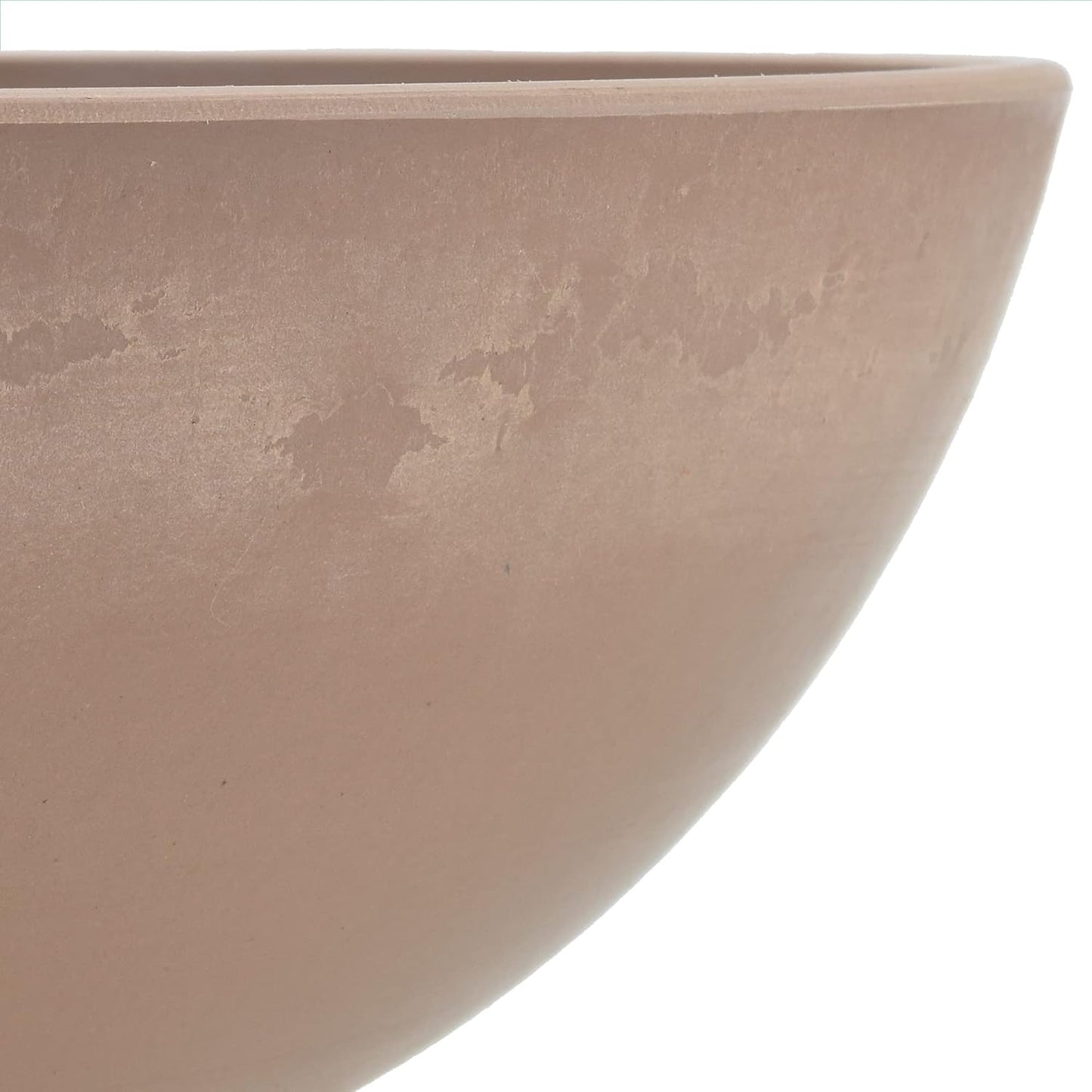 PSW Pot Collection M25TP 10-inch Plastic/Stone/Wood Composite Low Bowl