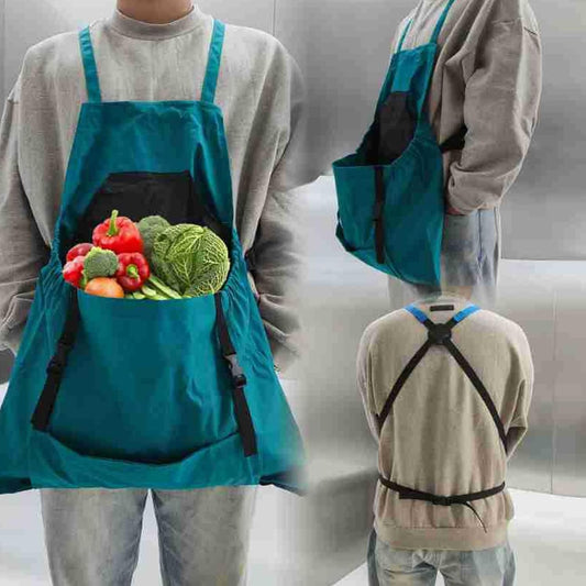 Waterproof Harvest Apron Gardening Bag Adjustable Strap Quick Release Buckle