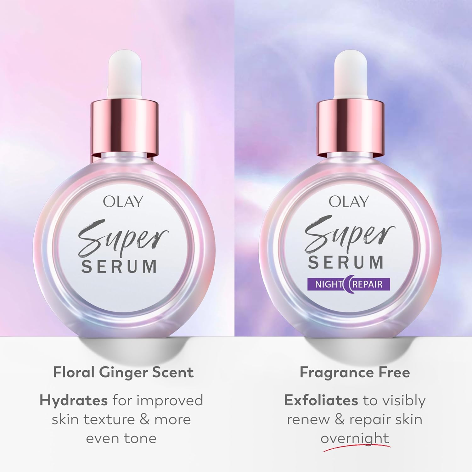 Olay Super Serum - Glow Serum for Face - Activated Niacinamide, Vitami
