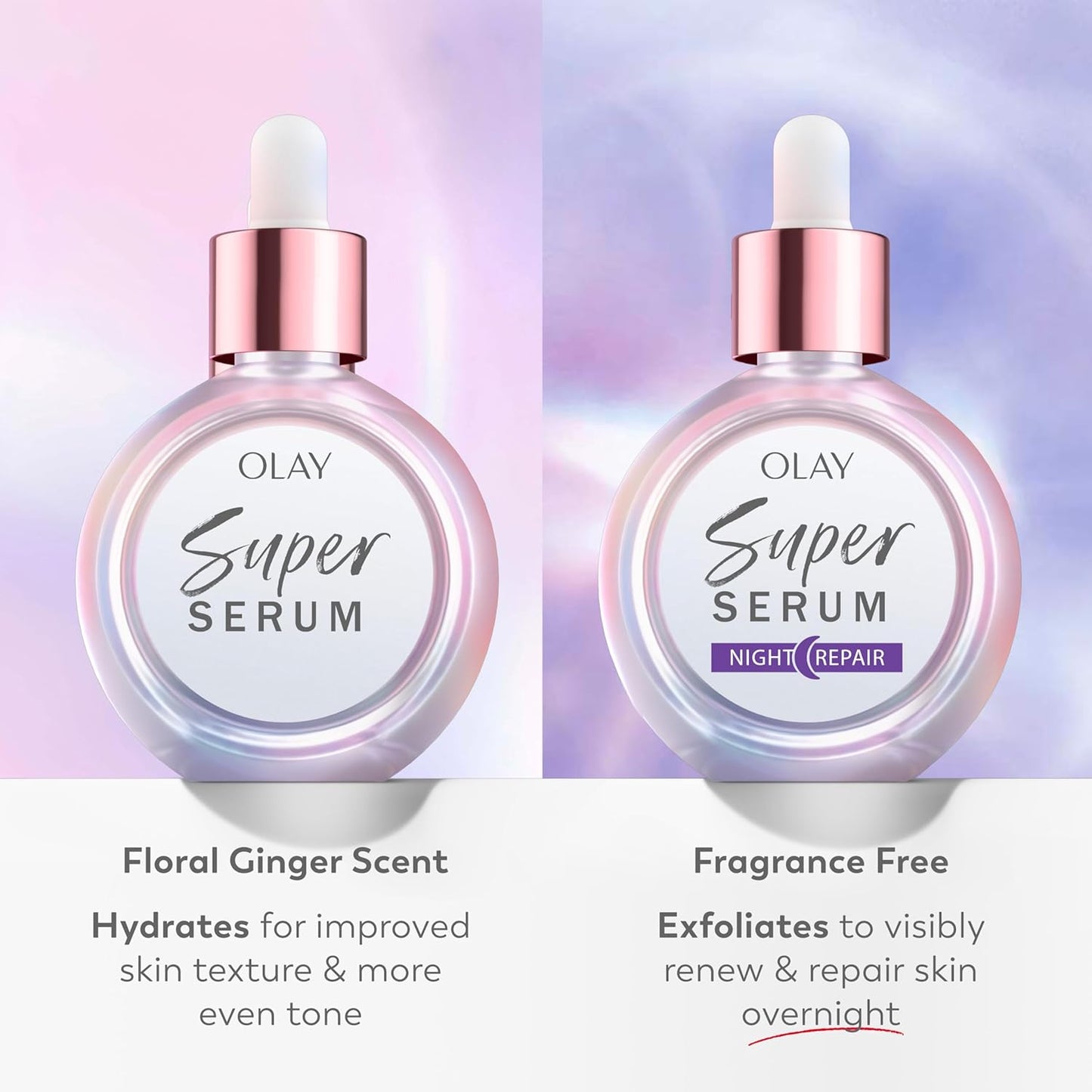 Olay Super Serum - Glow Serum for Face - Activated Niacinamide, Vitami
