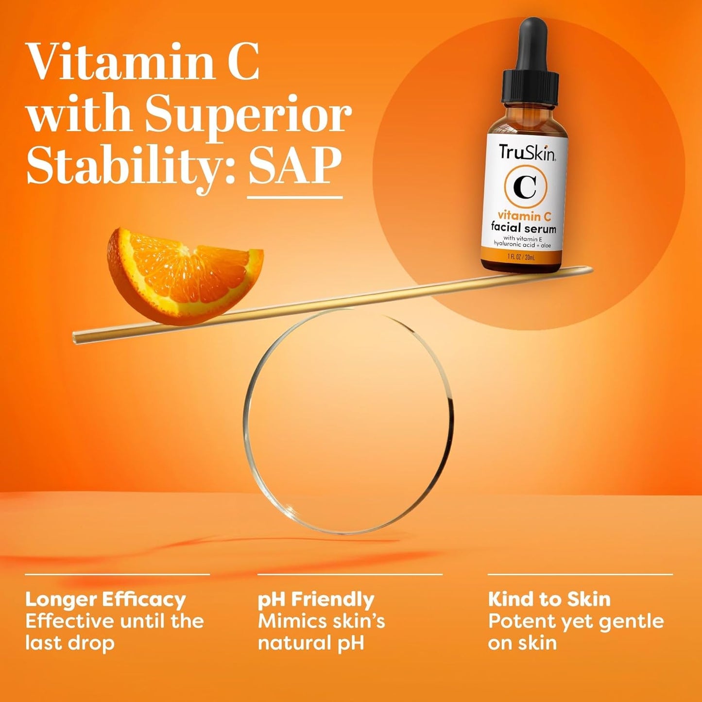 TruSkin Vitamin C Serum for Face – Anti Aging Face Serum with Hyaluron