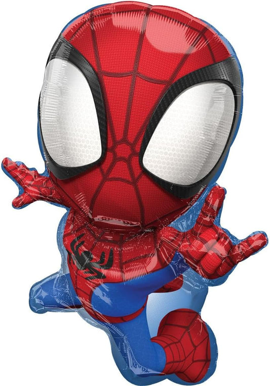 Amscan 29" Spidey & His Amazing Friends Foil Balloon - 1 Count - Red -