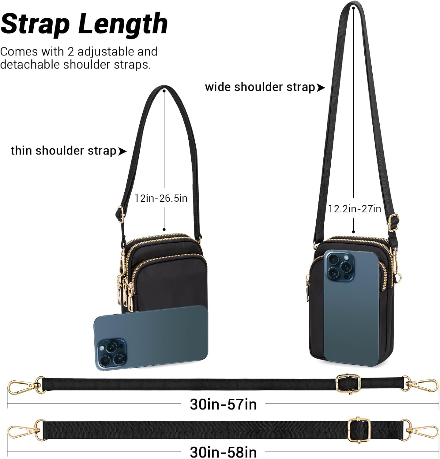 YINHEXI Small Crossbody Bags for Women, Mini Cell Phone Wallet Purse, 