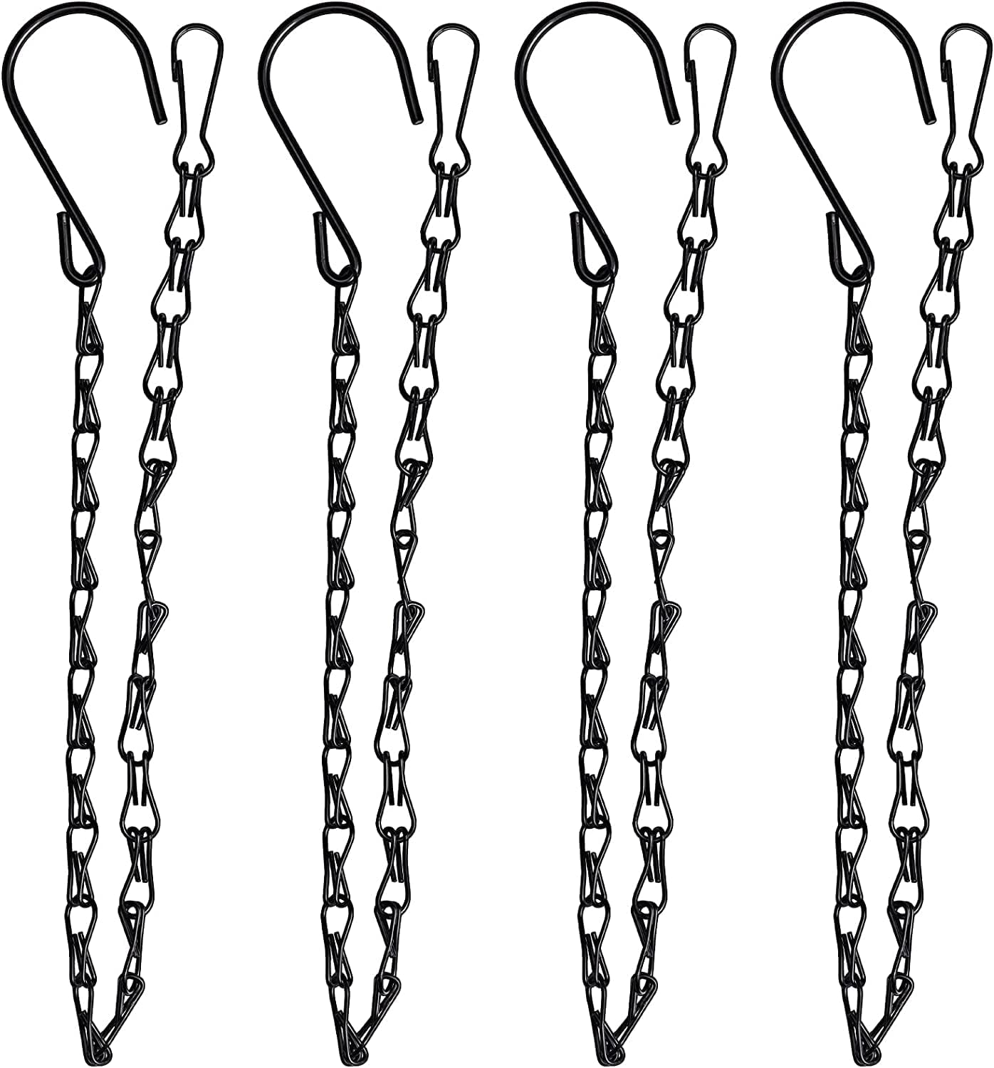 XDW-GIFTS 4-Pack 25.5 Inch Hanging Chain with Hooks for Hanging Bird F