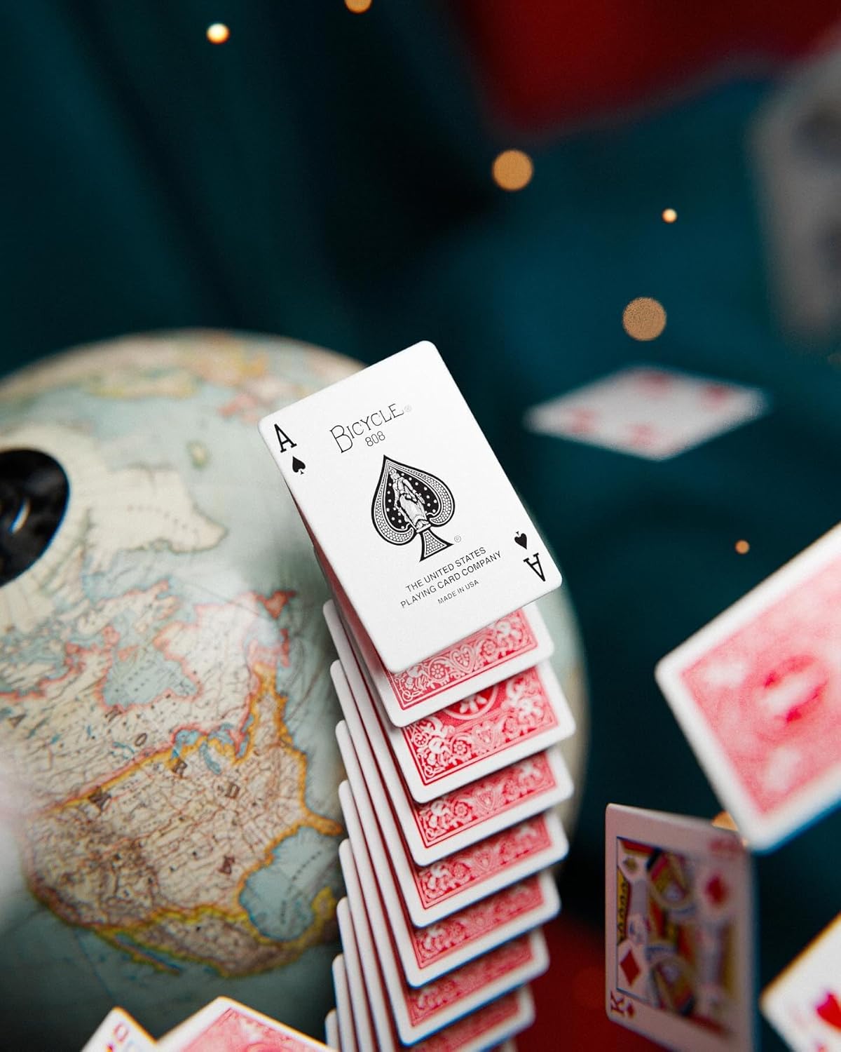 Bicycle Rider Back Playing Cards, Standard Poker Size Deck of Cards, R