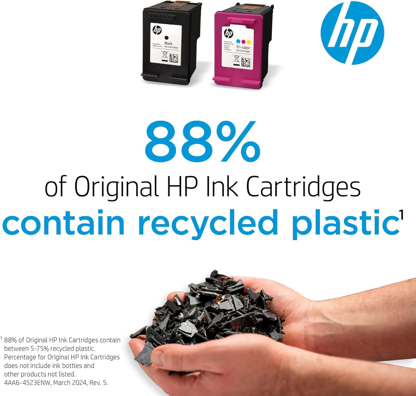 HP 63XL Black High-Yield Printer Ink Cartridge Printers | Works with D