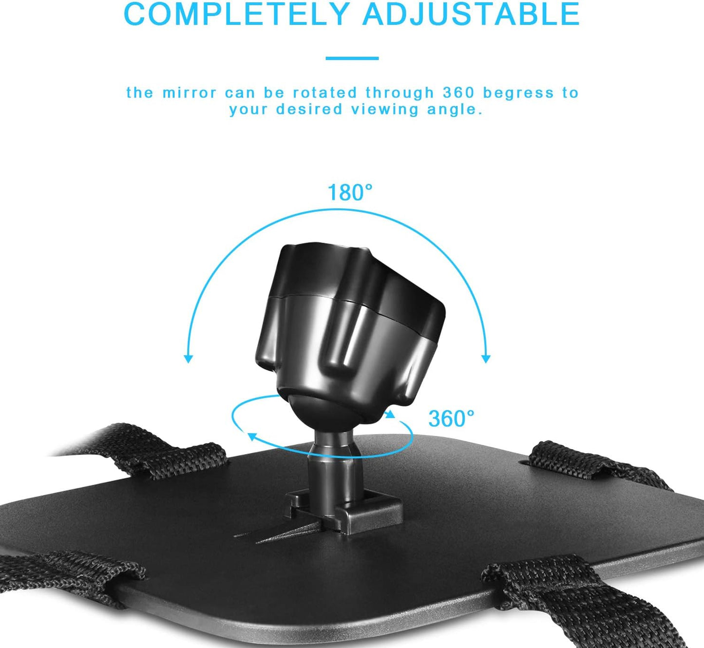 Baby Car Mirror, DARVIQS Car Seat Mirror, Safely Monitor Infant Child 