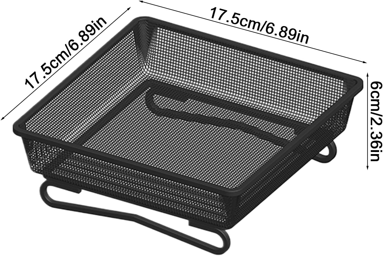 Ground Feeder for Birds,Square Mesh Anti-Tip Feeding - Flat Bird Feede