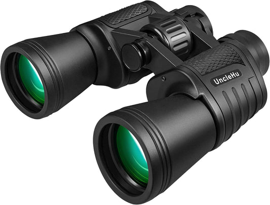 UncleHu 20x50 High Power Binoculars for Adults with Low Light Night Vi