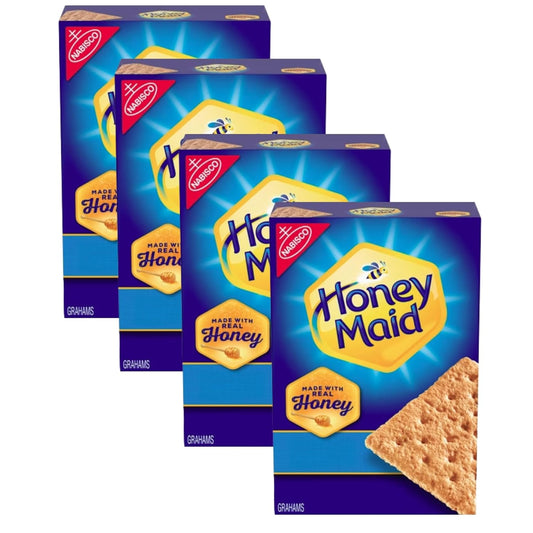 Value Pack Honey Maid Honey Graham Crackers – 14.4 oz Boxes (Pack of 4
