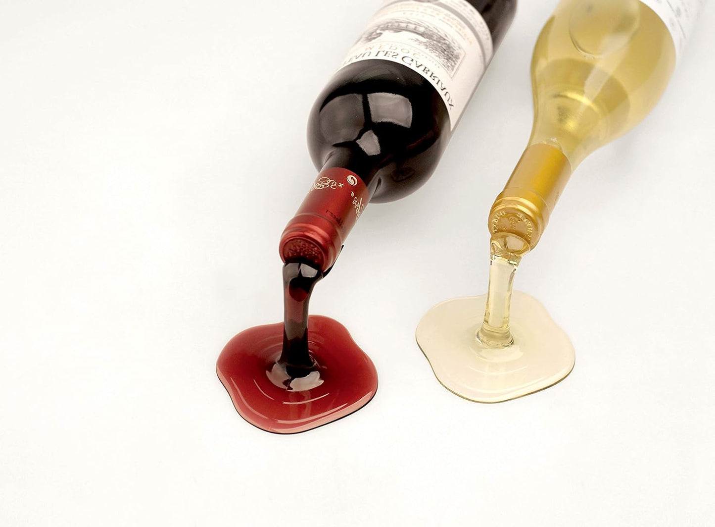 Spilled Wine Bottle Holder - Fun and Unique Way to Display Your Favori