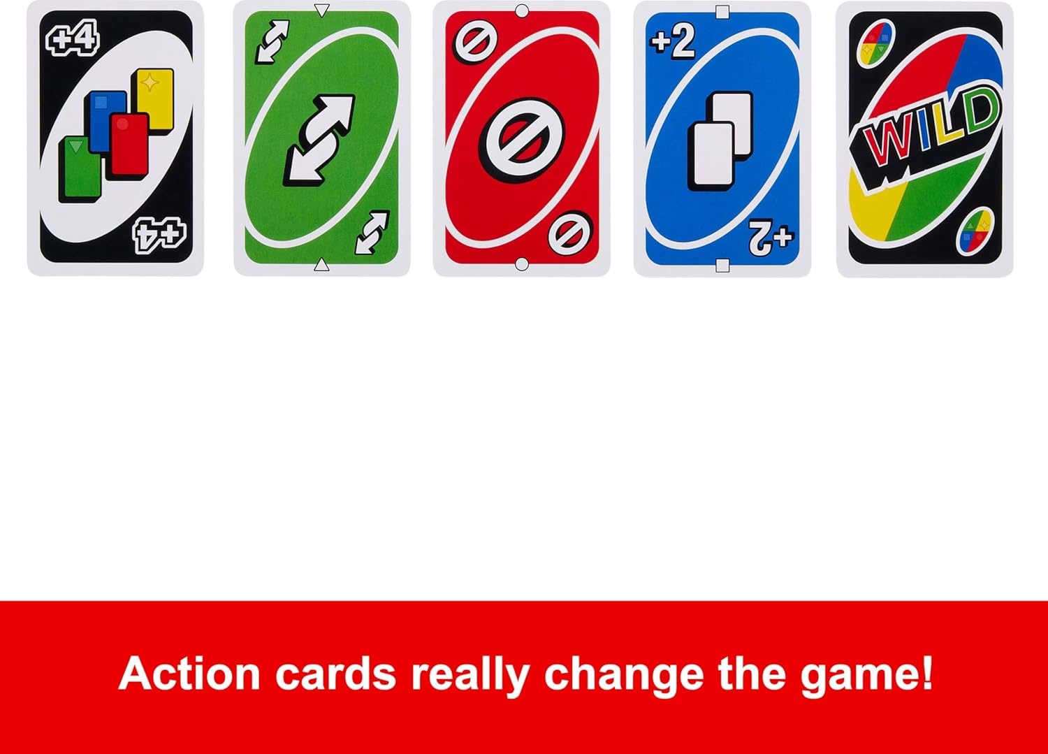 Mattel Games UNO Card Game in Travel & Storage Tin for Kid, Adult & Fa