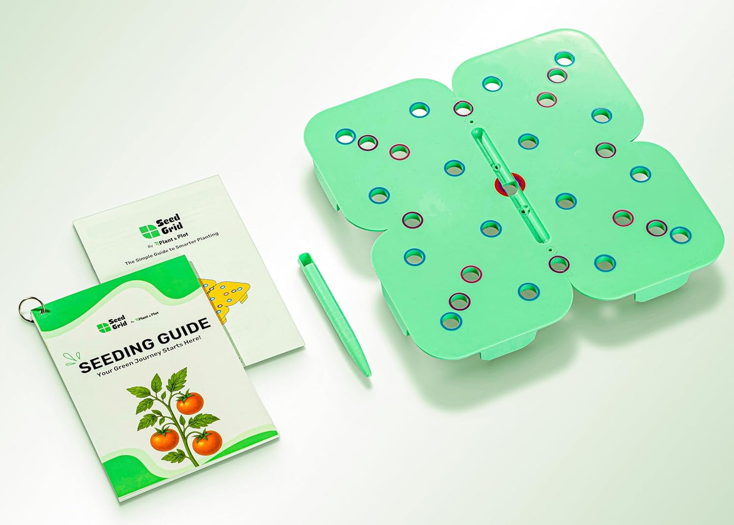Seed and Seedling Spacer Tool for Garden // Square Foot Gardening Seed