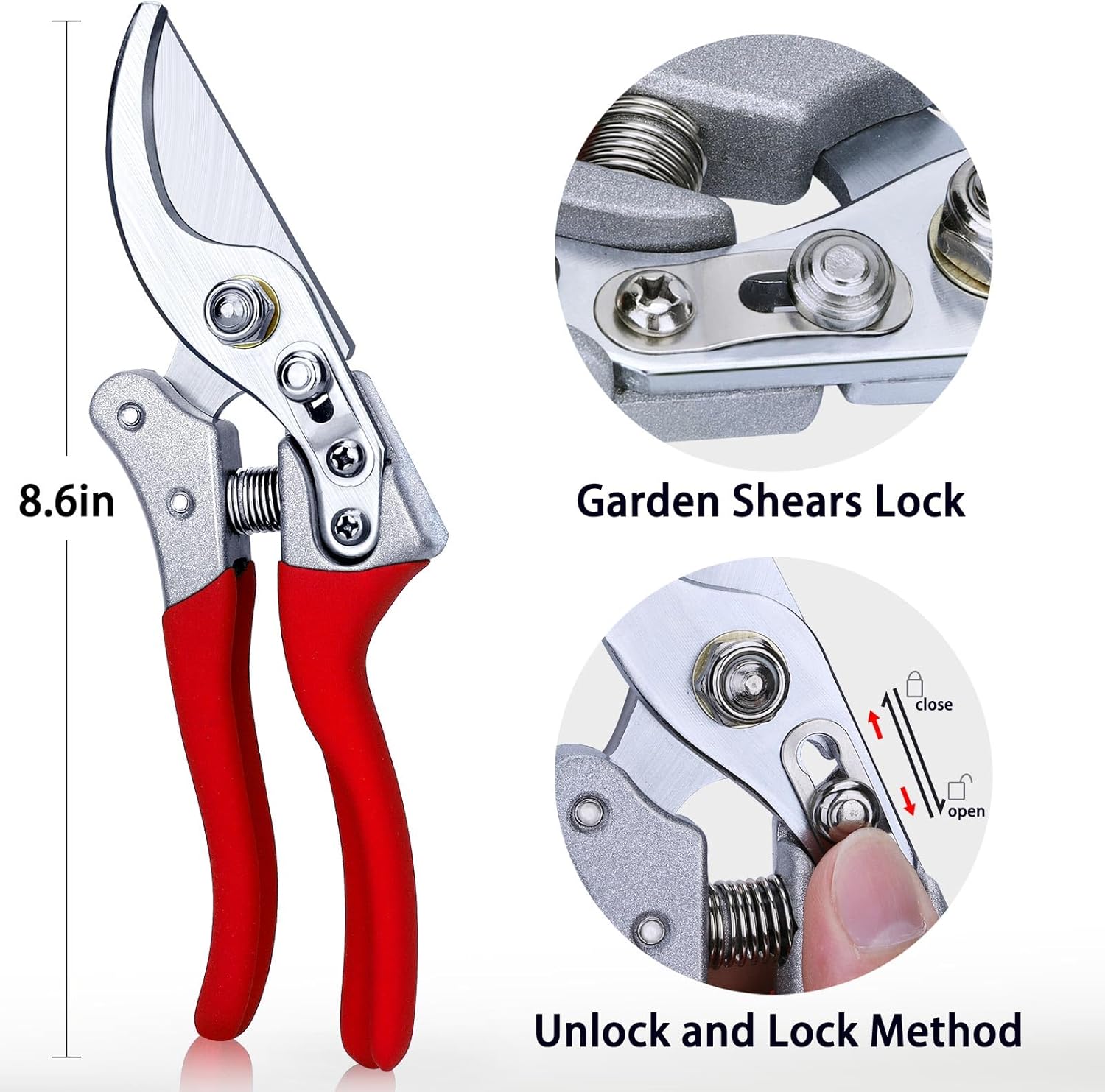 Kynup Pruning Shears, Gardening Scissors, Pruners for Gardening, Heavy