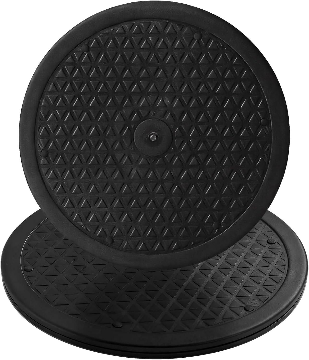 Lazy Susan Rotating Swivel Stand Non Skid Heavy Duty 8 Inch Turntable Base with Steel Ball Bearing for Model, Plants, Craft, TV, Monitor, Laptop, Artwork(360˚ Rotation) (12INCH/1-1PC)