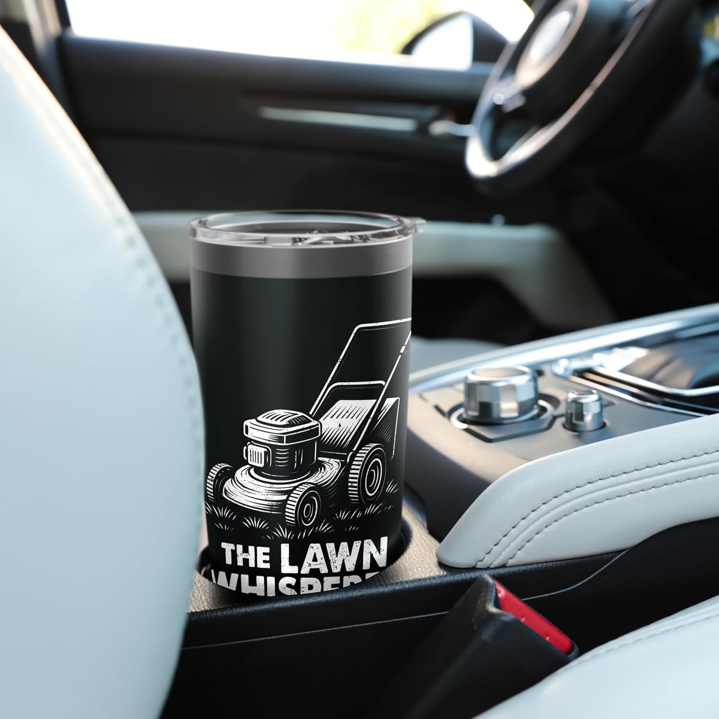 The Lawn Whisperer Lawn Mower Stainless Steel Insulated Tumbler