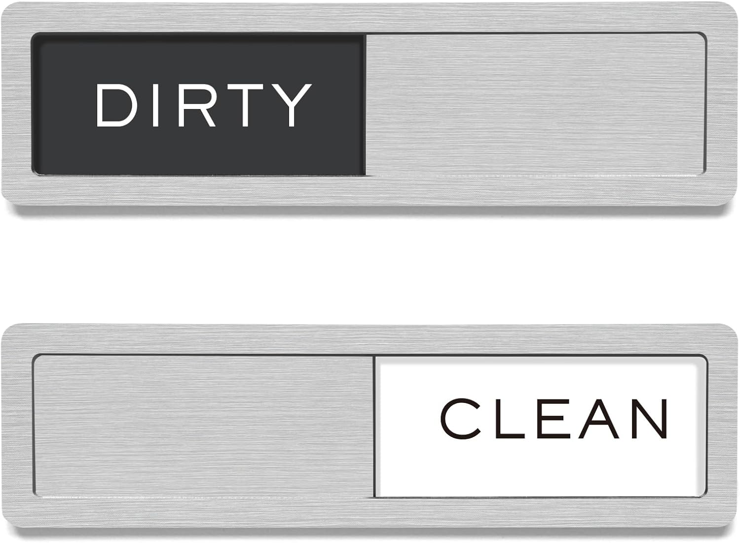 Dishwasher Magnet Clean Dirty Sign, Strong Magnet Non-Scratch Clean Di